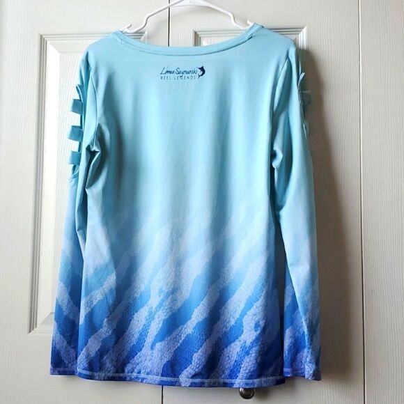 Linnea Szymanski reel legends womans long sleeve,  medium - Picture 6 of 6